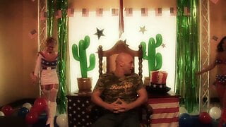 Carly Parker and Lezley Zen are two asses stuffed