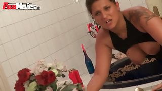 FunMovies Chubby German amateur loves a big black cock