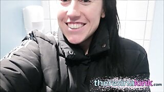 PUBLIC masturbation in the furniture store! OMG, I hope no one notices!!!