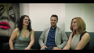 Two Chubby Milf Share young Cock