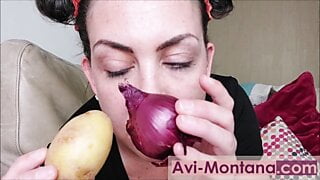 VEGETABLE CHALLENGE !!! I fuck my way through my pantry.