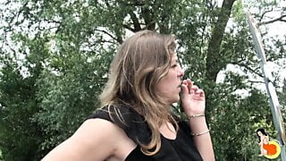 Sexy milf Virginie having a hardcore gangbang