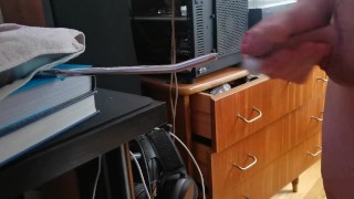 BF First Time Sounding, Double Cumshot at end of video