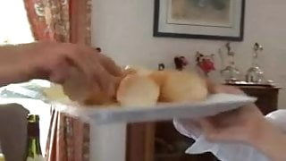 Cheating French wife and husband’s co-workers – Orphea Belle