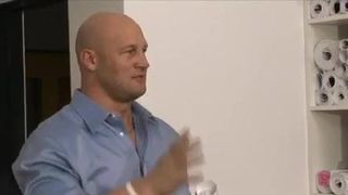 Female boss with big boobs.