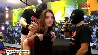 Little Lia Louise is back for more Monster Cock – GGG