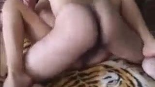 The friend bangs the wife