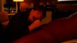 Husband records wife with her very first BBC