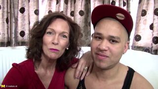 Real mature mom fucked by young not her stepson