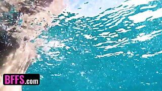 Bffs – Boat party of teen besties leads to hardcore pounding with massive cock