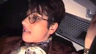 French MILF in the Train