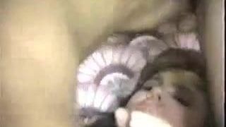 White wife with black man –  Amateur Interracial Home-made