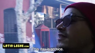 Passionate Athletic Latino Twinks Getting Their Tight Assholes Pounded By Strangers For Money