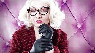 ASMR: double nitrile gloves. Sexy sounding SFW (safe for work) video with amazing close-up soundings