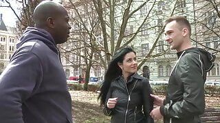 Black dudes have always stretched her out the best,