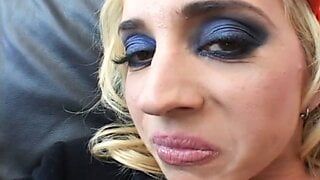 Gangbang with anal sex for the insatiable slut Kelly Wells