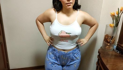 Neighbor surprises big ass Milf and helps her with her ”back pain”.