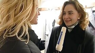 Two horny German babes licking each others juicy pussies