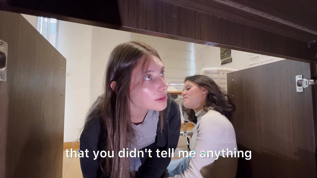 I didn’t realize my maid was so hot, she bent down to clean the study.