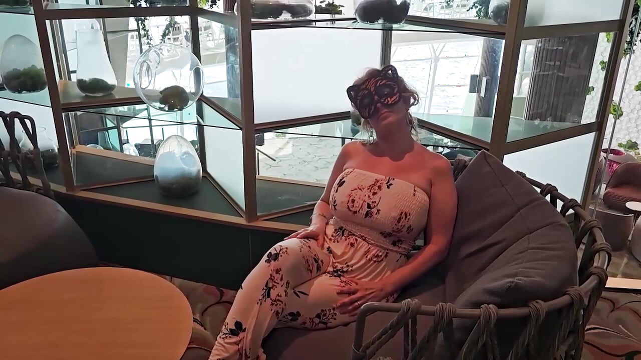 Public Naughty Swinger Housewife on another Swinger Cruise Mistress Thursday